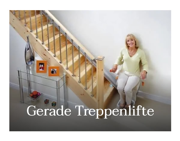 Gerade Treppenlifte in  Freilassing - Saalbrück, Perach, Oedhof, Aumühle, Untereichet, Stetten oder Schaiding, Salzburghofen, Sailen